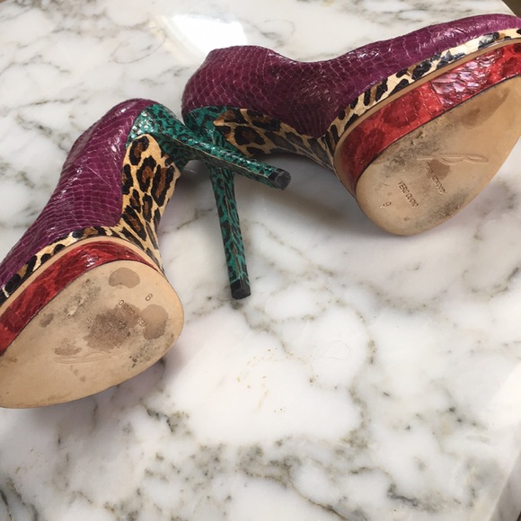 Brian Atwood Python Stilleto - Picture 4 of 8